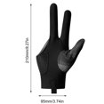 thumbnail image 2 of Guante deportivo de billar para mano izquierda/derecha guantes de billar universales para hombres y mujeres, 2 of 8
