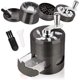 thumbnail image 1 of Hand Crank Herb Grinder, 2.5 Inch Large Capacity Spice Grinder with Handle and Magnetic Lid, 4 Pieces Zinc Alloy Grinder with Drawer and Pollen Collec, 1 of 5