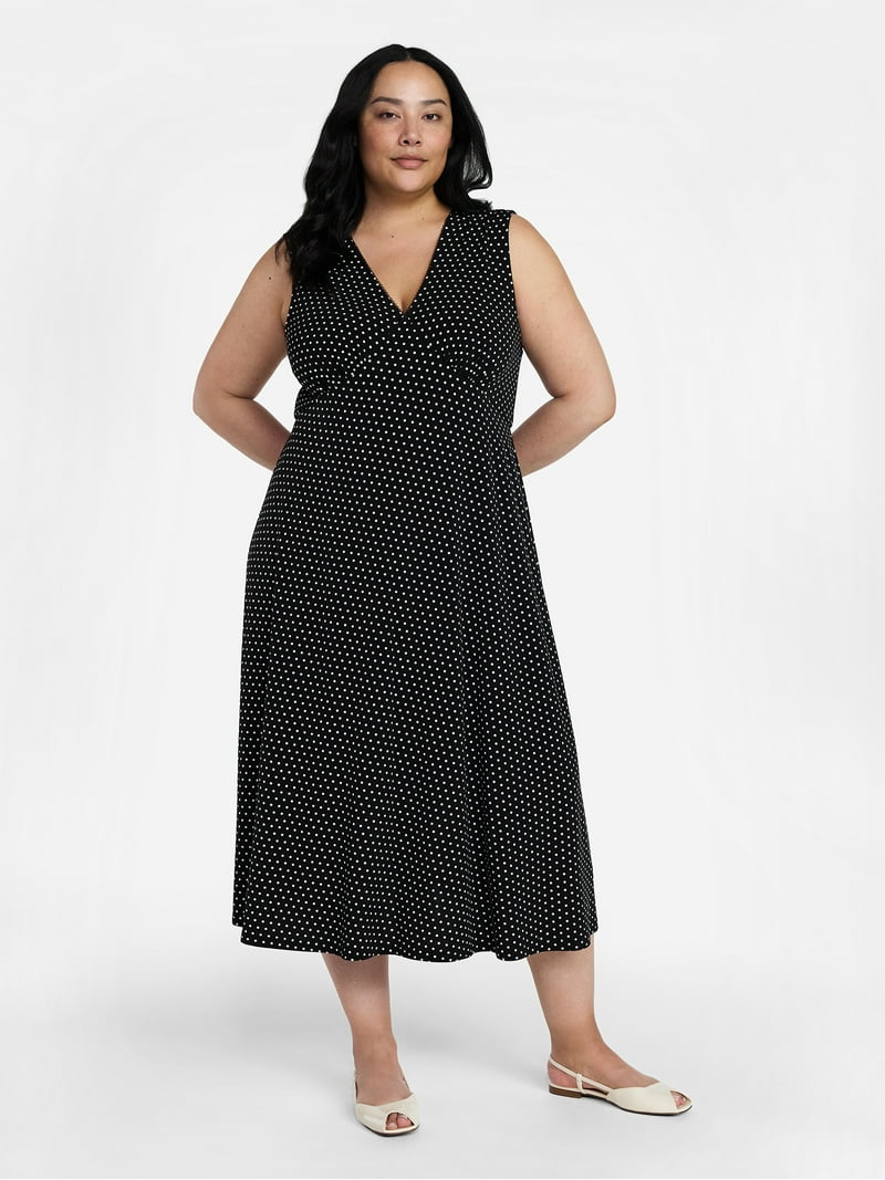 black bardot frill hem midi dress Rent Bardot Black Midi Ruffle Dress