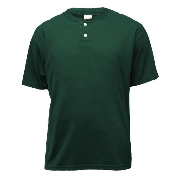 Soffe Boys Short Sleeve Henley Placket T-Shirt - B206