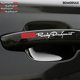 thumbnail image 2 of 3DModule 4Pcs pegatina de manija de puerta fácil de usar autoadhesiva decoración de coche Auto manillar pegatina para Toyota para Skoda, 2 of 4