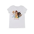 thumbnail image 6 of Disney Princess Cinderella Belle Jasmine Be True To You Graphic Print T-Shirt, 6 of 7