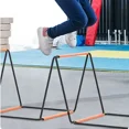 thumbnail image 3 of Versatile Butterfly Agility Ladder with Foldable Design for Kids' Physical Training, Soft Rope Grid for Coordination and Endurance Exercises, 3 of 7
