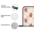 thumbnail image 4 of Cauagu Cute Sleepy Fox Print Oven Mitts and Pot Holders 4 pcs Set,Extra Thicken Long Kitchen Oven Glove Potholders BBQ Gloves-Oven Mitts and Pot Holders(11 Inch), 4 of 6