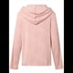 thumbnail image 4 of Sudadera con Capucha para Mujer, Informal, Holgada, de Larga, con Cuello en V y Botones, para Otoño. Rosa L, 4 of 5