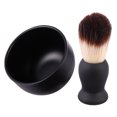 thumbnail image 3 of MasteelfCA Ensemble de 2 Brosses à Raser Brosse à Cheveux avec Bol à Savon à Raser Kit de Brosses à Raser pour Homme, 3 of 7