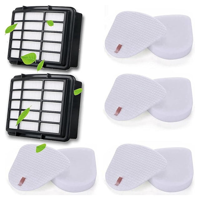 Filtro HEPA para aspiradora Navigator - NV350 NV351 NV352 NV355 NV356 NV357 Boquilla Piezas de repuesto para aspiradora, blanco y negro