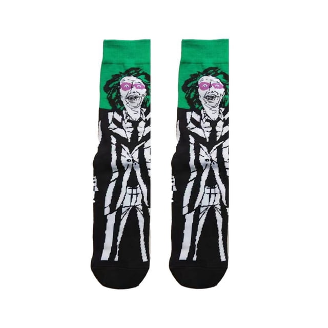 Chucky Cos-Calcetines de algodón con estampado de temática terrorífica para niños, medias de tubo medio, bruja de terror, Unisex, informal(03