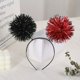 thumbnail image 4 of Diadema navideña colorida brillante Bola de seda, accesorios para el cabello, fiesta, actuación, aros para el cabello, sombreros para niños, navidad, Halloween, 4 of 4