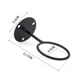thumbnail image 1 of GOOHOCHY Wall Mount Softball Rack Baseball Storage Holder Black Iron Sports Enthusiasts 1Pcs 4.5X2.2X2.2In, 1 of 8