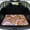Retro Wave Daisy, variant on Jeiento Watercolor Turtle Plumeria Car Trunk Mat 29"x39", All Weather Cargo Liner Non Slip Stain Resistant Protector for Sedan SUV Truck Van