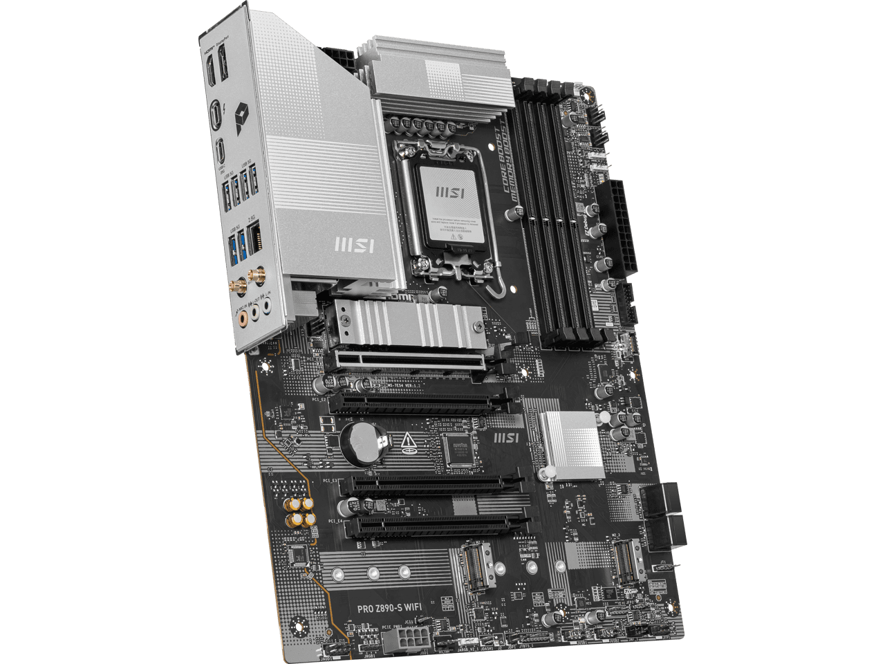 MSI PRO Z890-S WIFI LGA 1851 Intel Z890 SATA 6Gb/s ATX Motherboard