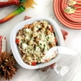 thumbnail image 2 of Gibson Elite 130953.02 1.9 qt. Gracious Dining Sto are Casserole with Glass Lid, White, 2 of 6