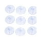 50mm Dia Maison Salle de Bain Fenêtre Murale Crochet de Ventouse en Plastique Bleu Clair 12Pcs – image 2 sur 5