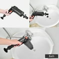 thumbnail image 6 of SHegdu Pneumatic Pipe Plungers High Manual Sink Plunger for Bathroom (Black), 6 of 9