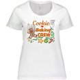 thumbnail image 3 of Inktastic Cute Cookie Baking Crew Women's Plus Size T-Shirt, 3 of 5