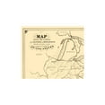 thumbnail image 3 of Railroad Map - Baltimore and Ohio Railroad Connections - Weber 1840 - 23 x 27 - Vintage Wall Art, 3 of 5