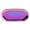 Rainbow, variant on YAHHU Nordic Style Stainless Storage Tray Cosmetics Jewelry Cake Plate for Office Desks (Rainbow L) - 9.1 inches / 23.0 cm