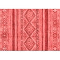 thumbnail image 1 of Ahgly Company Indoor Rectangle Abstract Red Modern Area Rugs, 5' x 7', 1 of 4