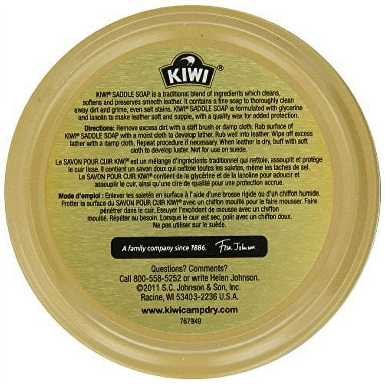 Kiwi Leather Outdoor Saddle Soap