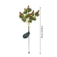 thumbnail image 3 of Luz solar para árbol de Navidad | Iluminación decorativa para jardín, césped, camino y patio | Luz LED solar para exteriores, 3 of 8