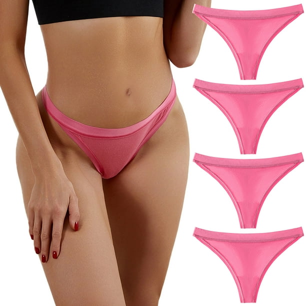 TOWED22 Cotton Underwear for Women Cheeky High Cut Breathable