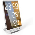 thumbnail image 1 of Pantalla grande de 6 pulgadas Led Espejo Dormitorio Dormitorio Cabecera Hogar Oficina Reloj electrónico-blanco Feliz Sencillez, 1 of 4