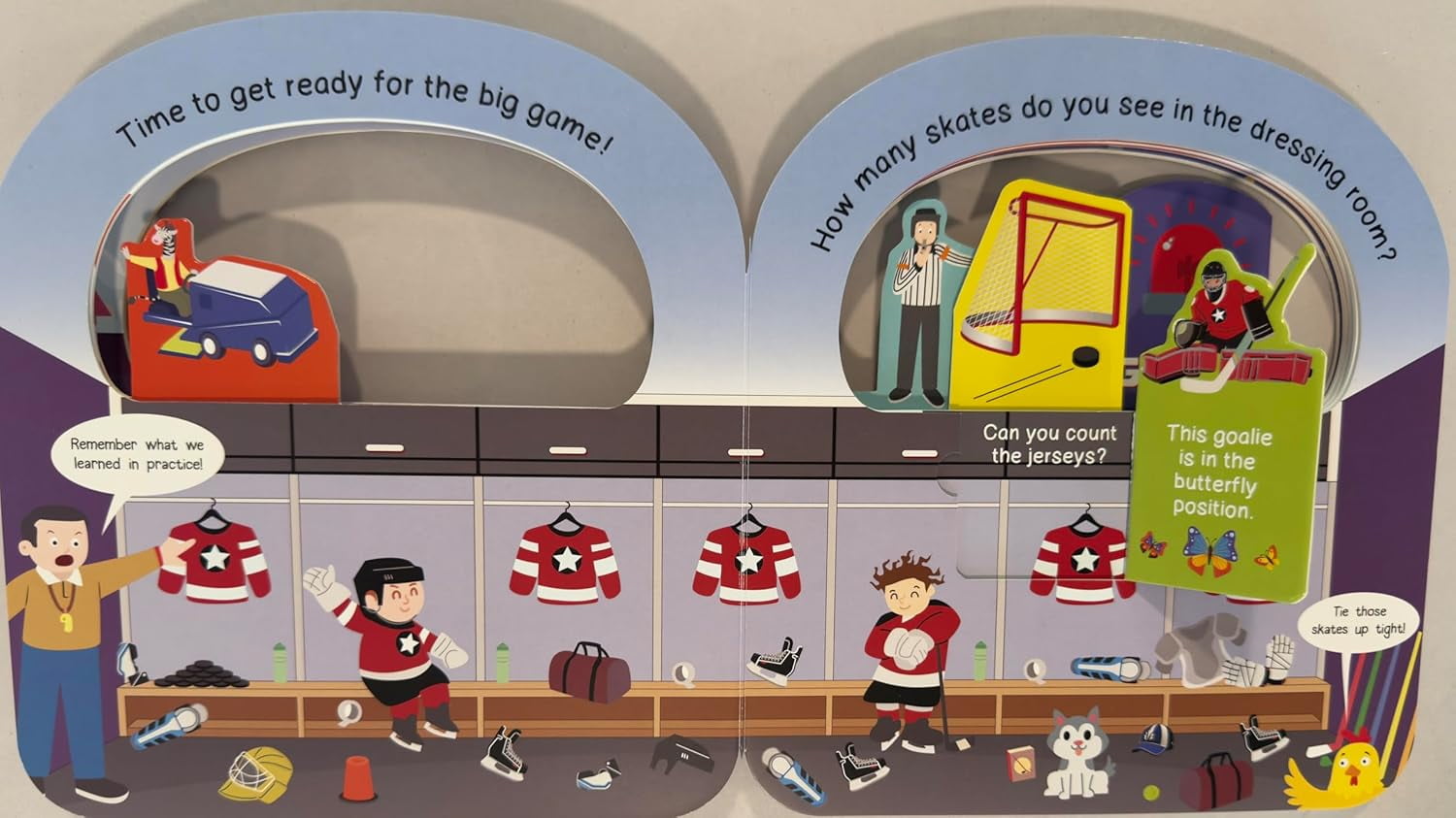 New and Trending: Look and Find Lift the Flap: I Love Hockey by Harry Caminelli