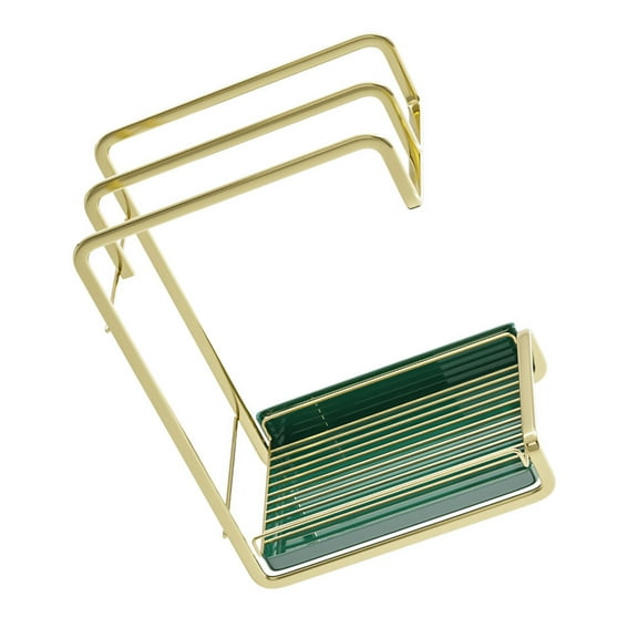 LABSERRON 1Set Wall Mounted Towel Rack with Iron and Plastic Materials for Holding Hand Towels and Dishes in Kitchen