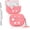 Pink, variant on Case for AirPods 4 Generation Silicone Cover 3D Gamepad Skin Design with Cleaning Kit and Heart Carabiner Multicolor for Boy Girl