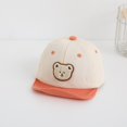 thumbnail image 1 of Gorra de béisbol con dibujo de oso para bebé, gorro de sol suave con visera para exteriores, Verano Fivean unisex, 1 of 2
