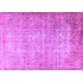 thumbnail image 1 of Ahgly Company Machine Washable Indoor Rectangle Persian Purple Traditional Area Rugs, 2' x 4', 1 of 4