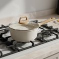 thumbnail image 2 of twisto 5 Pieces Stone Coating Cookware Set Easy to Clean Granite Cookware Set Uniform Heating Induction Pots and Pans, 2 of 9