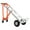 Tangerine Silver, variant on CazToi 3 in 1 Folding Hand Truck 770lbs Capacity Folding Aluminum Dolly