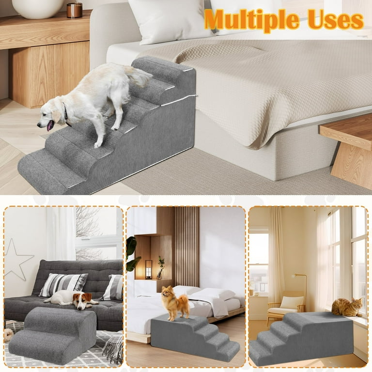 Petco dog stairs for bed hot sale