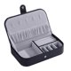 thumbnail image 1 of Joyero multifuncional negro, organizador de almacenamiento de cuero, estuche de joyería portátil, estuche de viaje, caja de regalo, 1 of 7