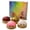 C2-4PCS, variant on Dumpling Squishy Squishy Dumpling Glitter Slow-Rising Stress Relief Fidget Sensory Toy with Rainbow Gift Box Anxiety Relief for Teens Kids Adults Holiday Birthday Gift,4PCS