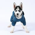 thumbnail image 5 of Winter Dog Jackets with Reflective Stripe Kitten Hoodie Coat Bright Color Jackets Windproof Clothing for Pet Dog, 5 of 9