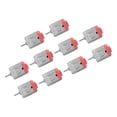 thumbnail image 4 of JUNWELL Small DC Motors  Mini Electric Hobby Motor 10Pcs Low Noise High Speed  For Toy Cars Red, 4 of 8