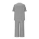 thumbnail image 5 of Camisas de Manga Larga para las Mujeres Suelto Ajuste Sólido Botón Liso Arriba con el Conjunto de Pantalones de Bolsillo, Camisa de Manga Larga Liso Mujer Lino Sentir, 5 of 6