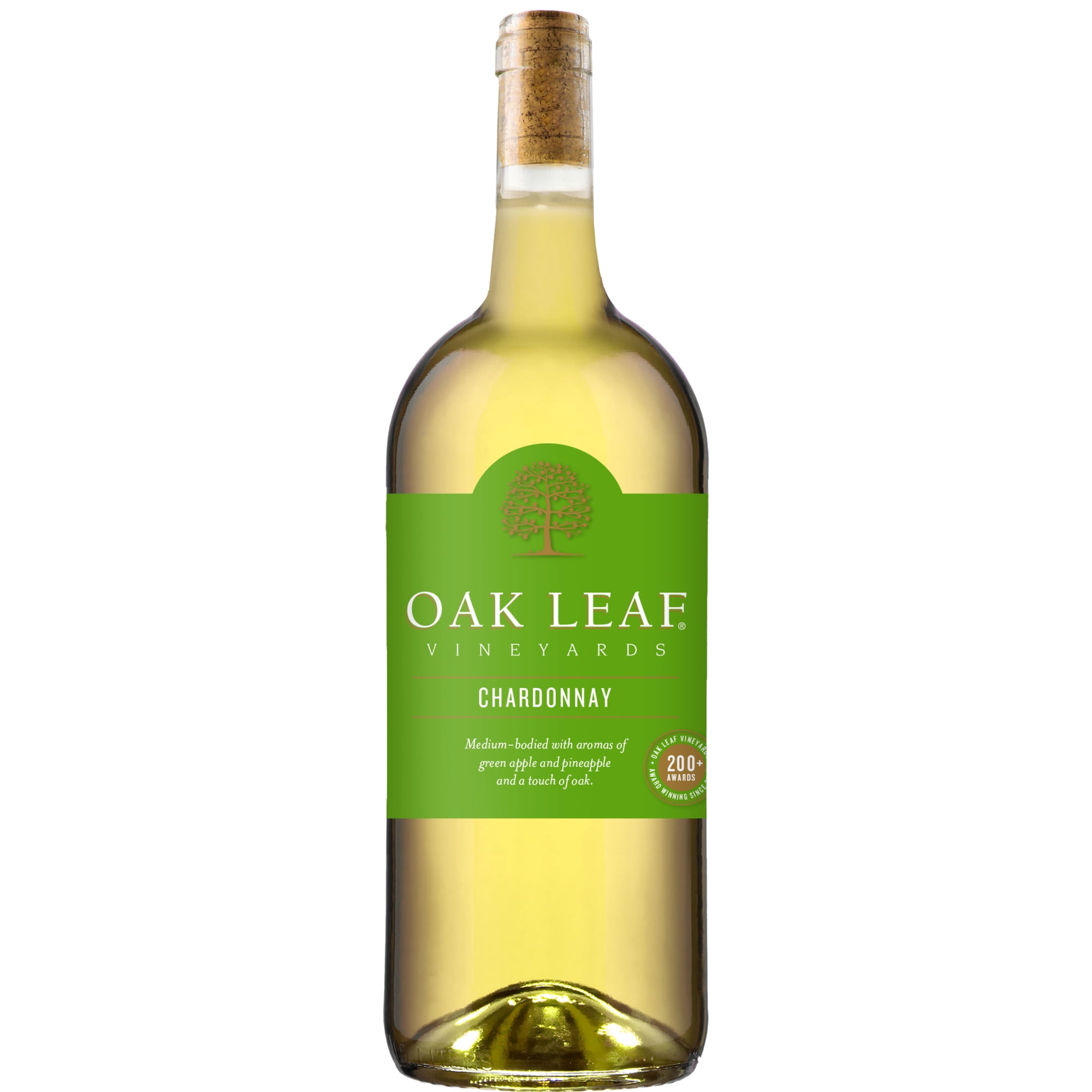 Oak Leaf Vineyards Chardonnay, White Wine, 1.5L