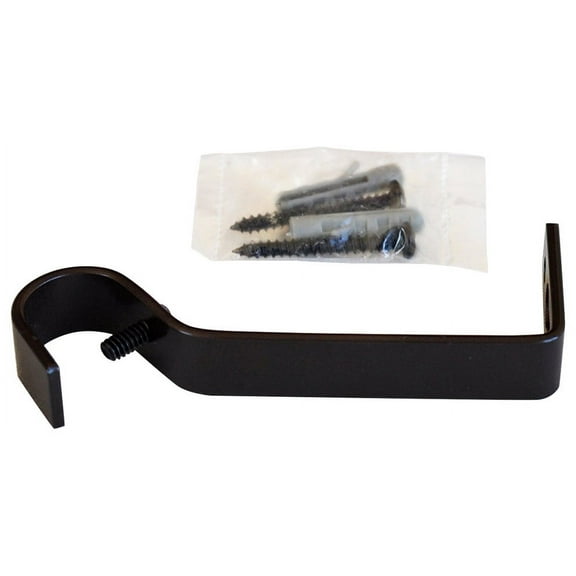 Urbanest Non-Adjustable Bracket 3/4" and 5/8" Rod, Bronze, Set of 2