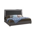 thumbnail image 2 of J&M Furniture Alice Bedroom Collection in Matte Grey with 6 piece king bed, chest, dresser, mirror and 2 nightstand, king bedroom set, 2 of 6