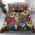 thumbnail image 3 of Wild Animal Skins Bedding Set Triangles Pattern Afro Pattern Style LT9, 3 of 7