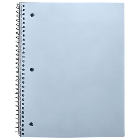 Spiral Notebook 1-Piece Light Blue Ruled Journal for Writing Office Note Taking Stationery for Office Notes