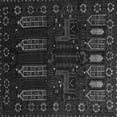 thumbnail image 1 of Ahgly Company Indoor Square Persian Gray Traditional Area Rugs, 7' Square, 1 of 1