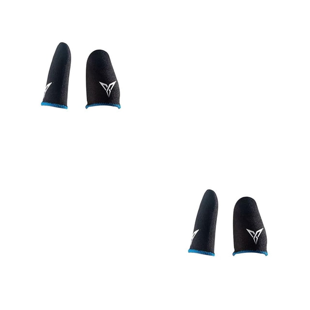 Seitruly 2Pcs Fingertip Gloves Professional Non-slide Screen Sleeves Mobile Thumbs Finger Accessories Cover Supplies Ergonomics Type2 NO2