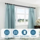 thumbnail image 3 of Barra de Cortina Doble para ventana, Cortinero doble Negro, Tubo Cortina Doble Negro, cortineros para ventanas, Barras de cortina Ajustable Doble para casa, Armario (71-213cm(28-84")), 3 of 9