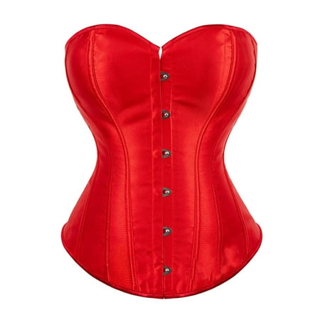 UPPADA Plus Size Corset Clearance Womens Corset Tops Steampunk Corset Lace Up Top Overbust Corset Floral Corset Top Corset Bustier Top Cute Underbust Corset Top