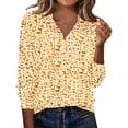 thumbnail image 3 of Camisas de Manga Larga para las Mujeres Blusa de Trabajo Casual de Ajuste Suelto de Negocios con Cuello Clásico, Camisas de Manga Larga para las Mujeres, 3 of 7